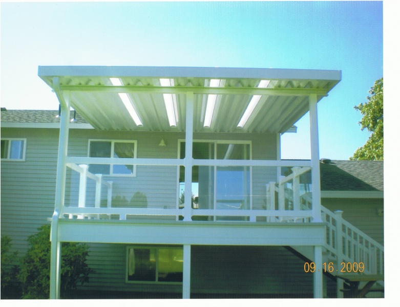 aluminum patio covers and deck