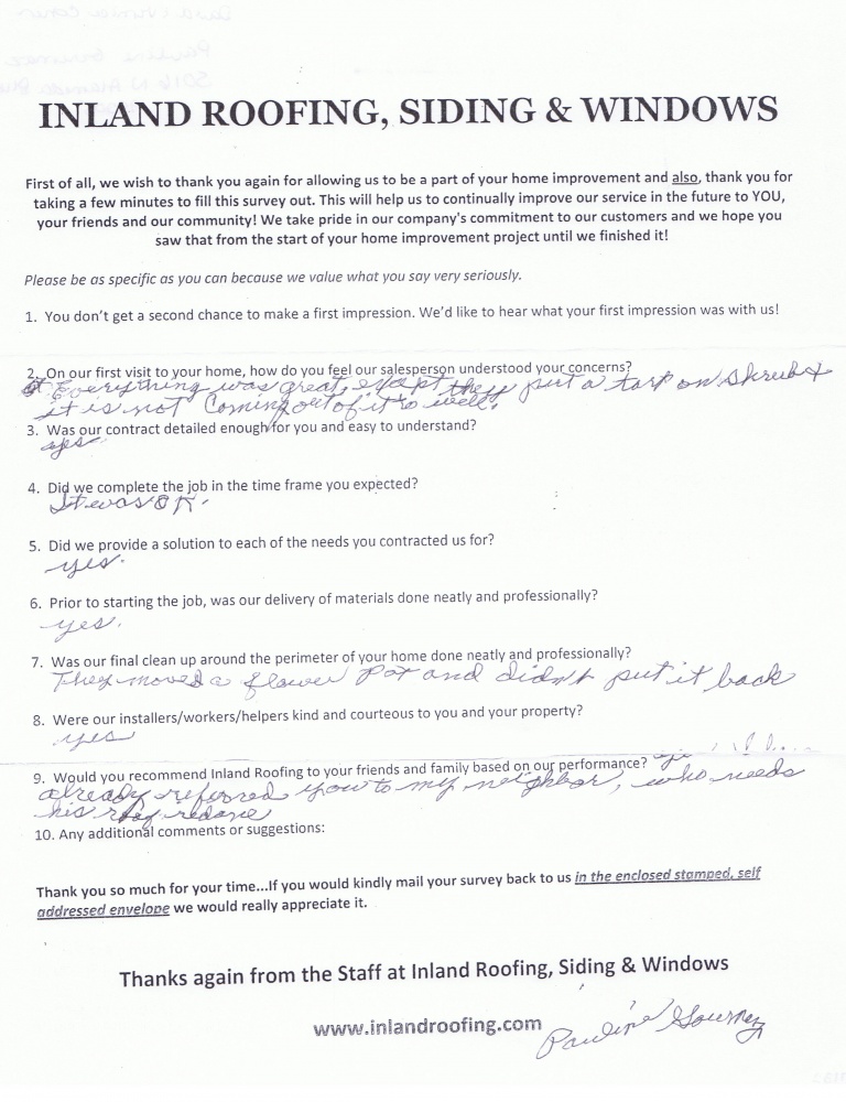 Customer Testimonial Customer Testimonial
